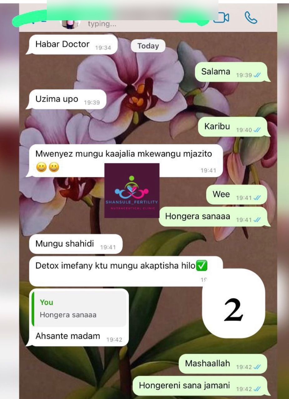 Ushuhuda wa mteja — Detox