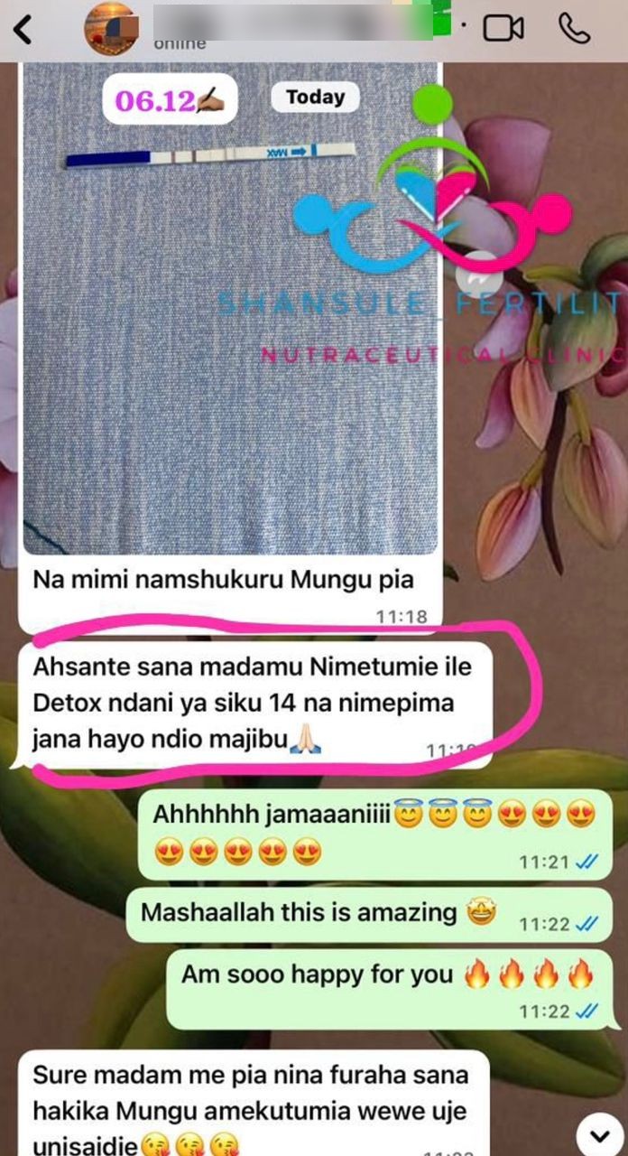 Ushuhuda wa mteja — Detox siku 14